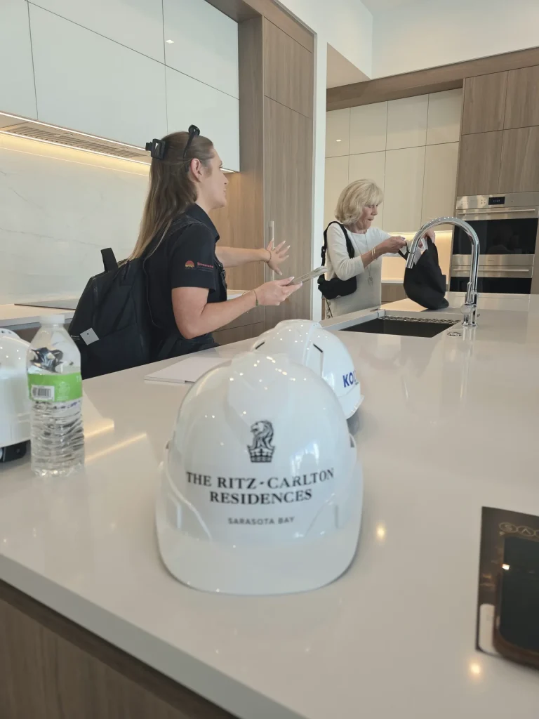 The Ritz-Carlton Residences Sarasota Bay at 555 Quay Commons in Sarasota Florida